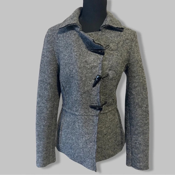 Made in Italy  Wool Blend Felted Blazer Jacket - Picture 1 of 15